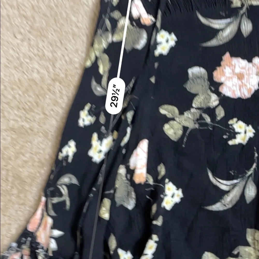 Cotton Candy floral tattered mini dress - Picture 5 of 5